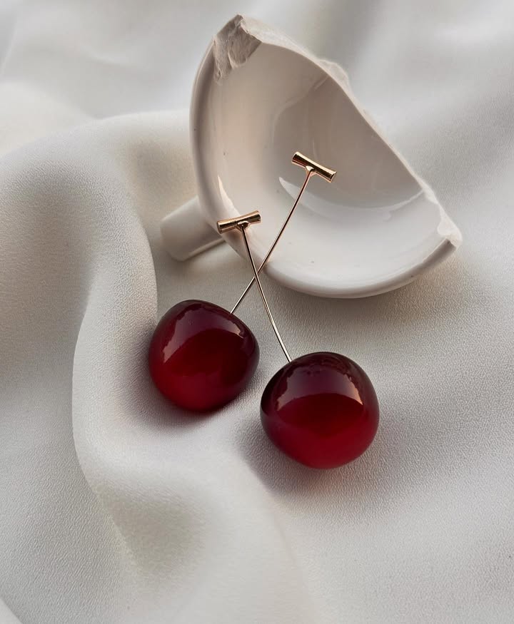 گوشواره گیلاسی🍒