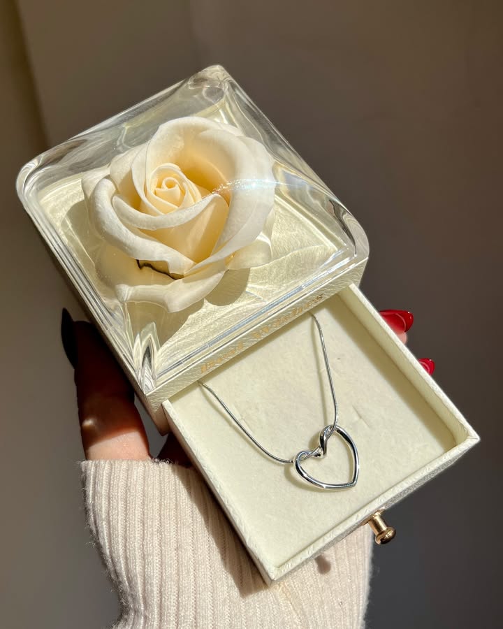 گردنبند قلب سه بعدی